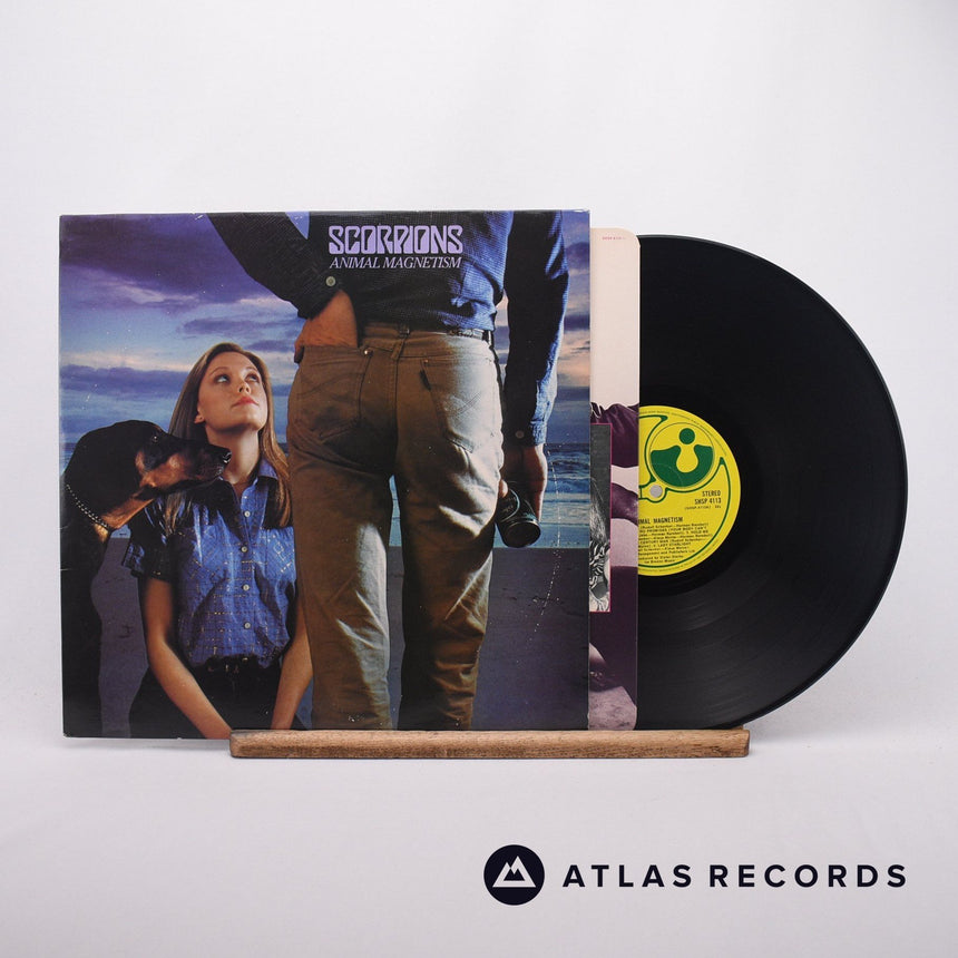 Scorpions Animal Magnetism LP Vinyl Record - Front Cover & Record