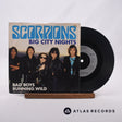 Scorpions Big City Nights 7" Vinyl Record - Front Cover & Record