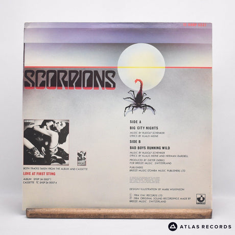 Scorpions - Big City Nights / Bad Boys Running Wild - 12" Vinyl Record - VG+/EX