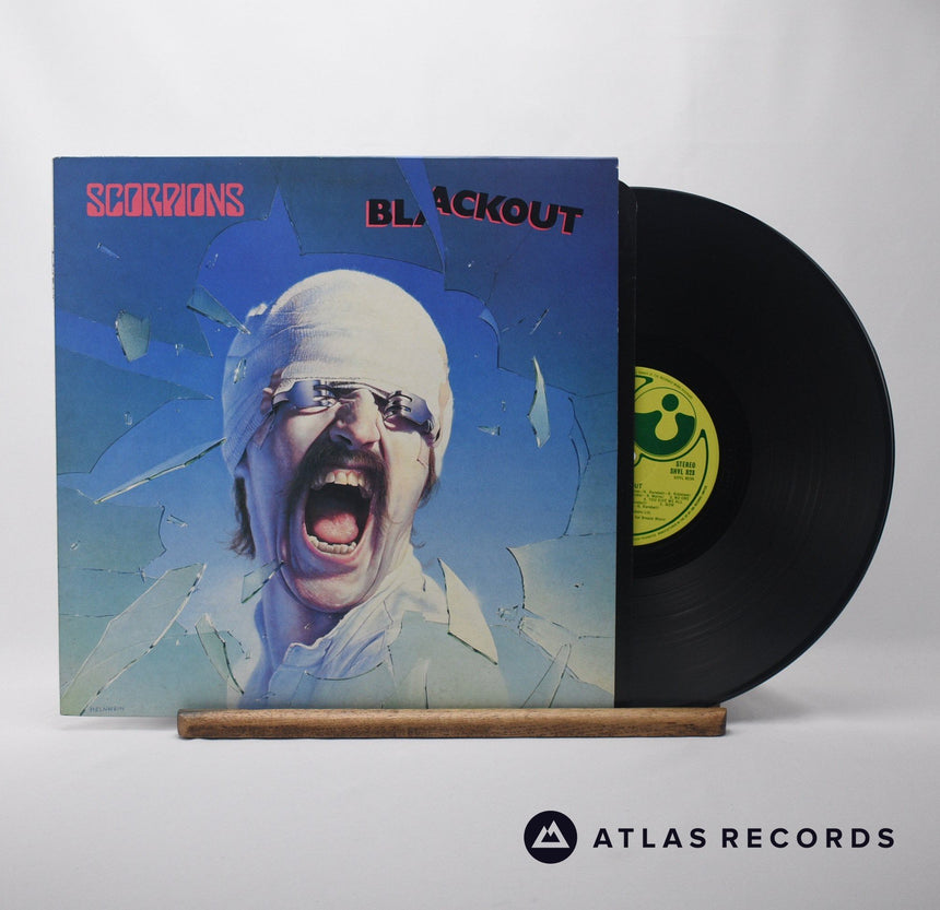 Scorpions Blackout LP Vinyl Record - Front Cover & Record