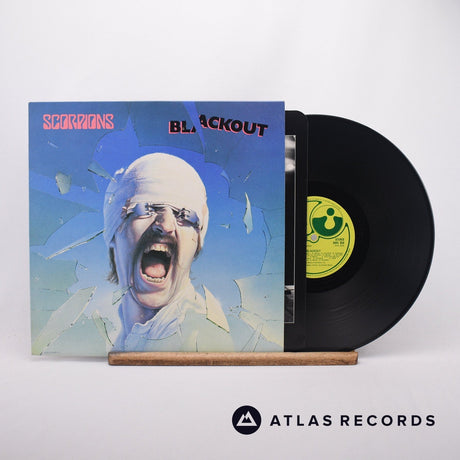 Scorpions Blackout LP Vinyl Record - Front Cover & Record
