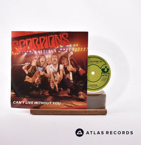 Scorpions Can't Live Without You 7" Vinyl Record - Front Cover & Record