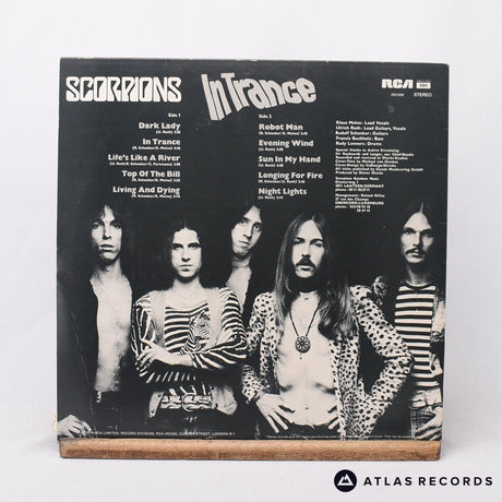 Scorpions - In Trance - Reissue A-1K B-1K LP Vinyl Record - VG+/EX