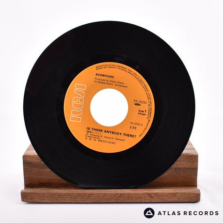 Scorpions - Is There Anybody There? - Lyric Sheet 7" Vinyl Record - VG+/VG+