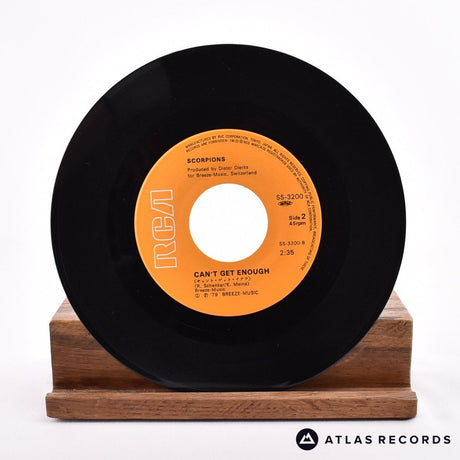 Scorpions - Is There Anybody There? - Lyric Sheet 7" Vinyl Record - VG+/VG+