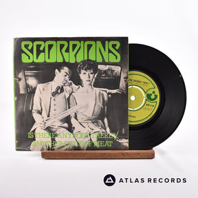 Scorpions Is There Anybody There? 7" Vinyl Record - Front Cover & Record