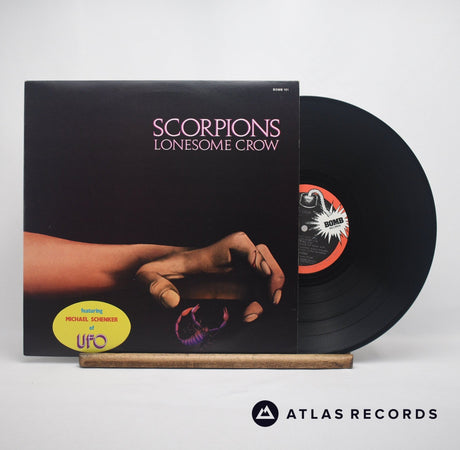 Scorpions Lonesome Crow LP Vinyl Record - Front Cover & Record