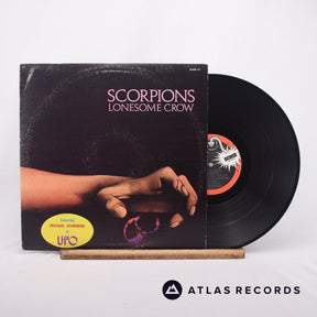 Scorpions Lonesome Crow LP Vinyl Record - Front Cover & Record