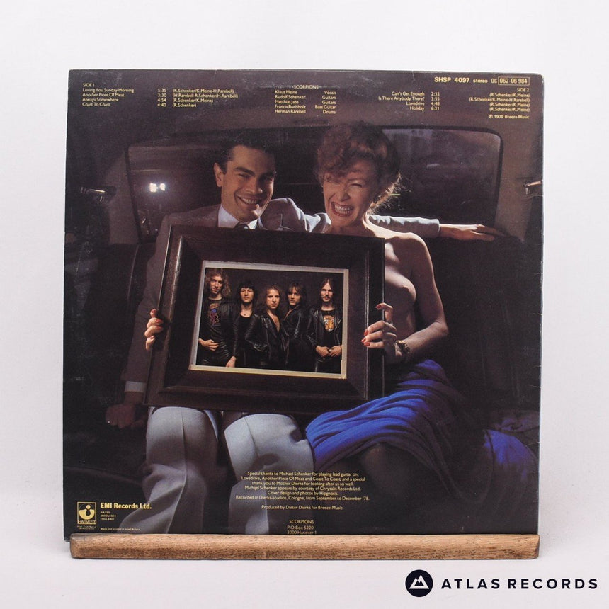 Scorpions - Lovedrive - A-1 B-1 LP Vinyl Record - VG+/EX