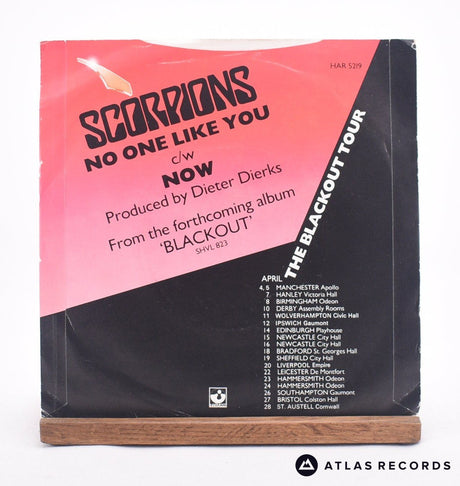 Scorpions - No One Like You - 7" Vinyl Record - VG+/EX