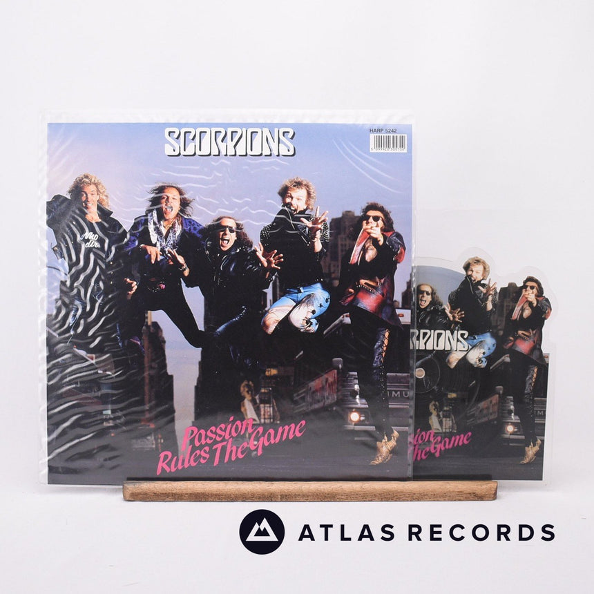 Scorpions Passion Rules The Game 7" Vinyl Record - Front Cover & Record