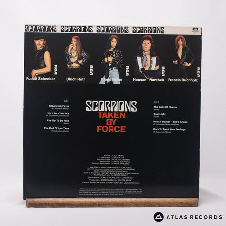 Scorpions - Taken By Force - A-1 B-1 LP Vinyl Record - VG+/EX