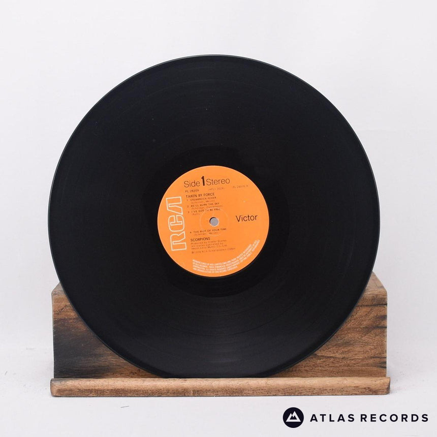 Scorpions - Taken By Force - Lyric Sheet A-1 B-1 LP Vinyl Record - VG+/EX