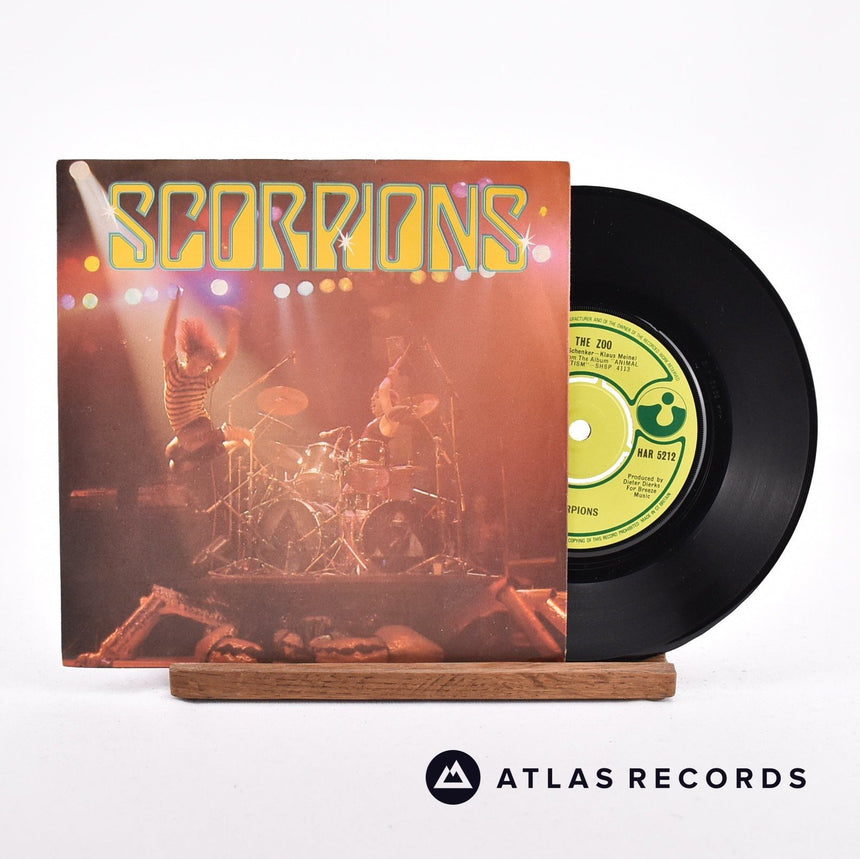 Scorpions The Zoo 7" Vinyl Record - Front Cover & Record