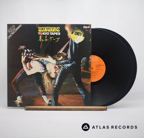 Scorpions Tokyo Tapes Double LP Vinyl Record - Front Cover & Record