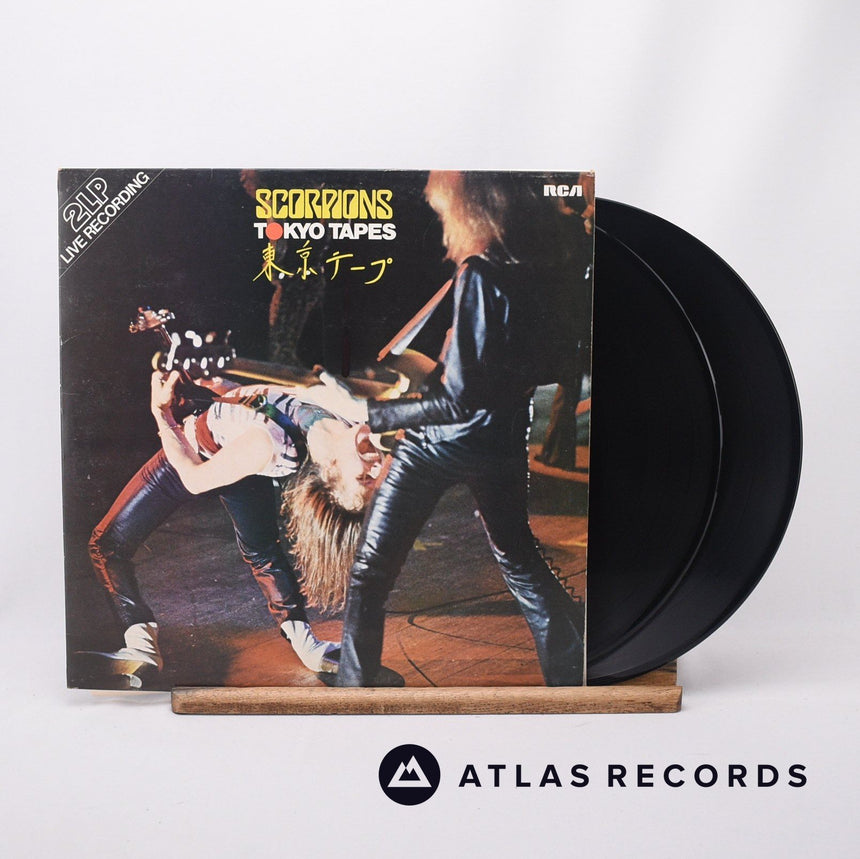 Scorpions Tokyo Tapes 2 x LP Vinyl Record - Front Cover & Record