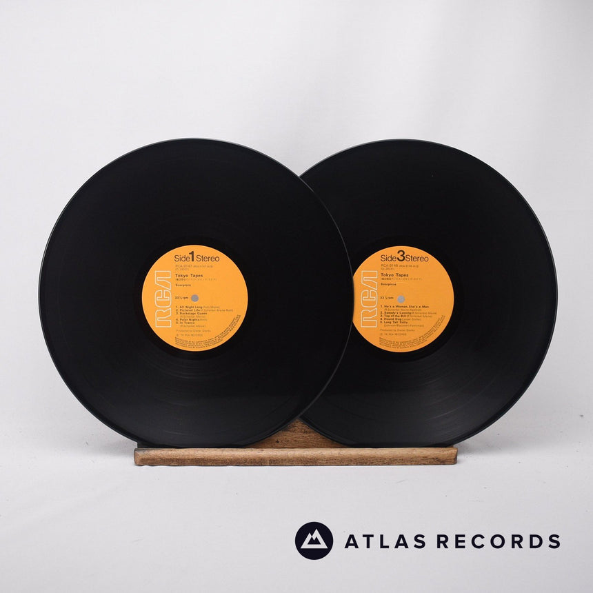 Scorpions - Tokyo Tapes - Embossed Sleeve A B 2 x LP Vinyl Record - VG+/EX