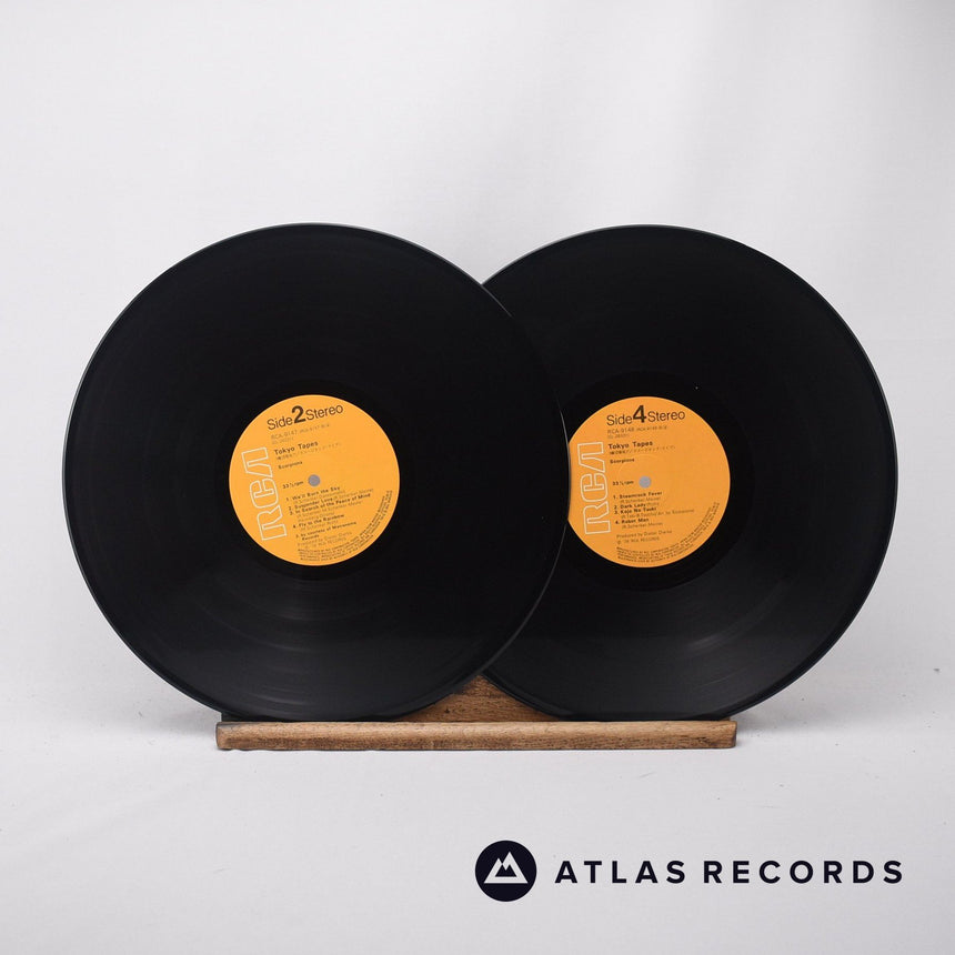 Scorpions - Tokyo Tapes - Embossed Sleeve A B 2 x LP Vinyl Record - VG+/EX