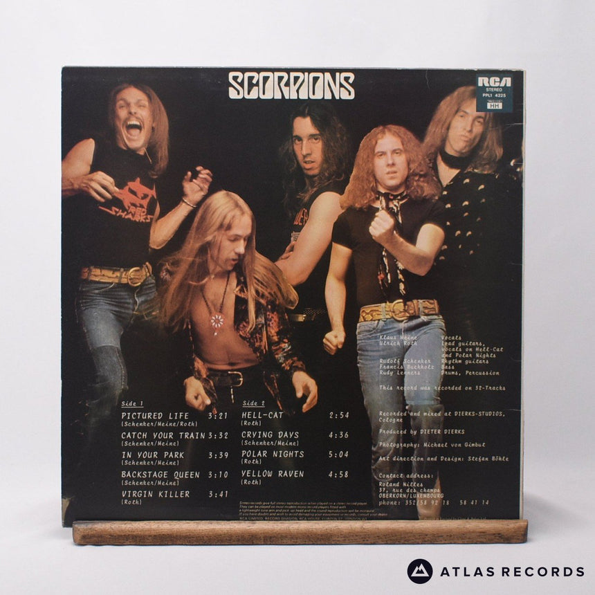 Scorpions - Virgin Killer - Reissue LP Vinyl Record - EX/VG+