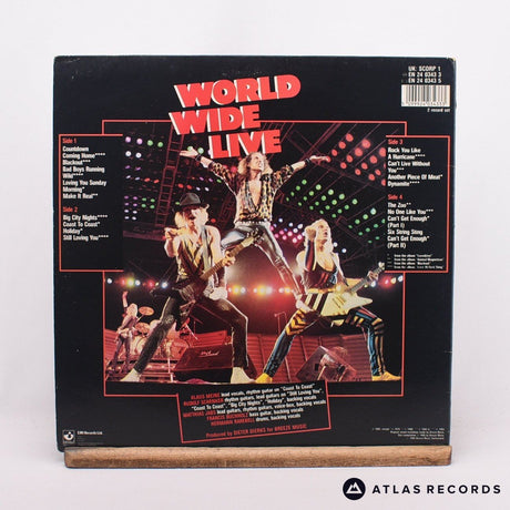 Scorpions - World Wide Live - Gatefold 2 x LP Vinyl Record - VG+/VG+