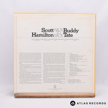Scott Hamilton - Back To Back - LP Vinyl Record - VG+/EX