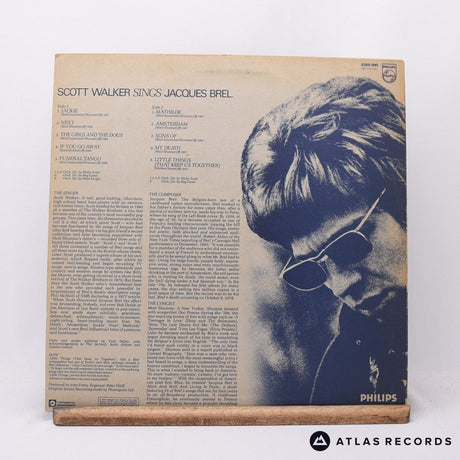 Scott Walker - Scott Walker Sings Jacques Brel - 1Y 2Y LP Vinyl Record - VG+/EX