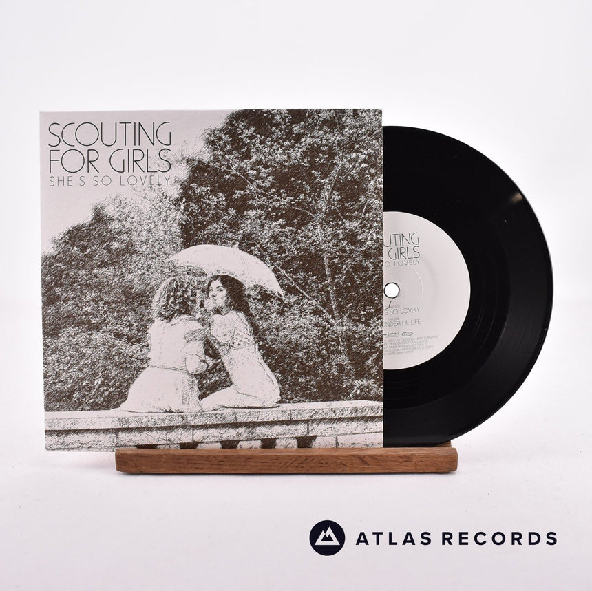 Scouting For Girls She's So Lovely 7" Vinyl Record - Front Cover & Record