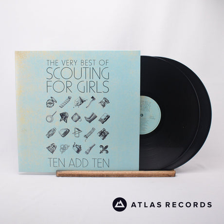Scouting For Girls Ten Add Ten The Very Best Of Scouting For Girls 2 x LP Vinyl Record - Front Cover & Record