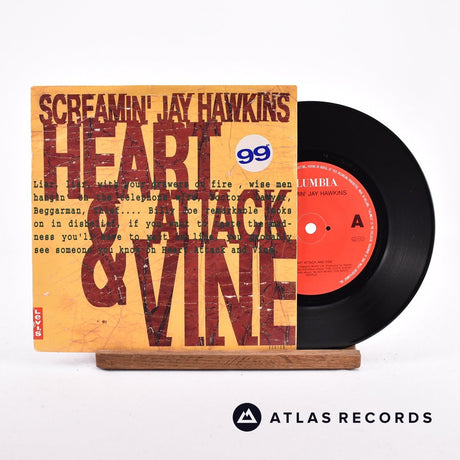 Screamin' Jay Hawkins Heart Attack And Vine 7" Vinyl Record - Front Cover & Record