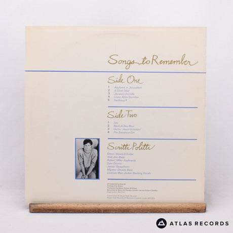 Scritti Politti - Songs To Remember - LP Vinyl Record - EX/NM