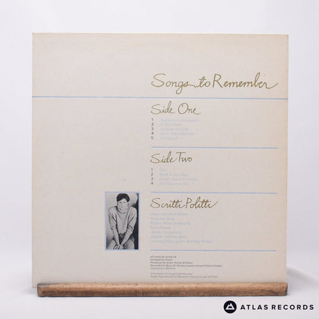 Scritti Politti - Songs To Remember - A//2 B//2 LP Vinyl Record - EX/EX