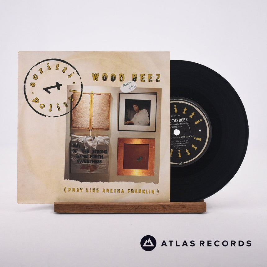 Scritti Politti Wood Beez 7" Vinyl Record - Front Cover & Record