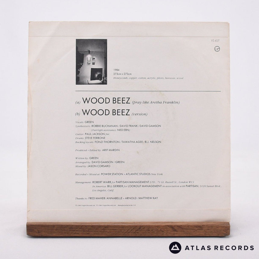 Scritti Politti - Wood Beez - 7" Vinyl Record - VG+/EX