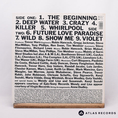 Seal - Seal - A4 B3 LP Vinyl Record - EX/EX