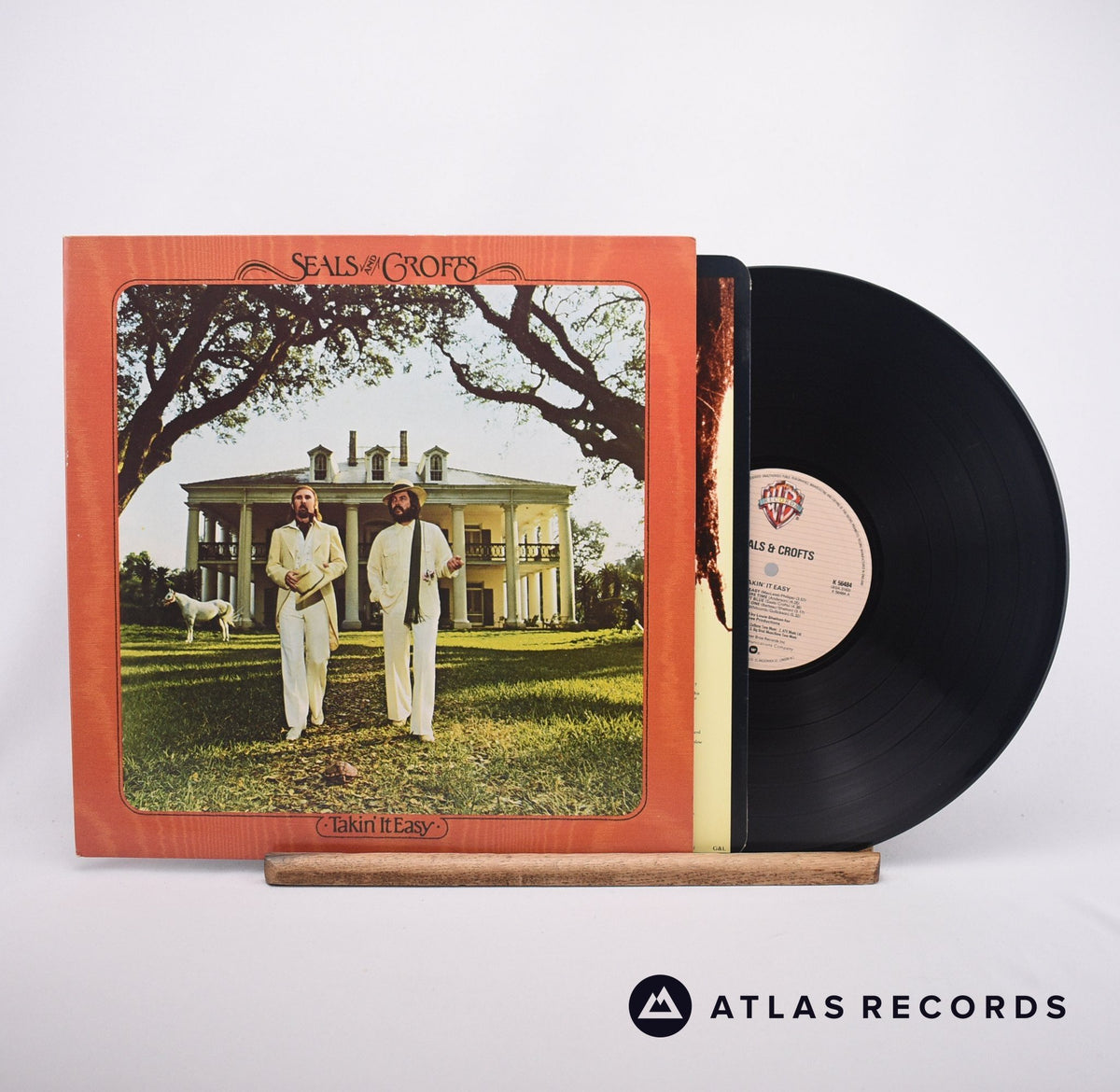 Seals & Crofts Takin' It Easy LP Vinyl Record - Front Cover & Record