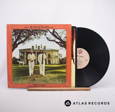Seals & Crofts Takin' It Easy LP Vinyl Record - Front Cover & Record