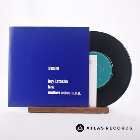 Seam Hey Latasha 7" Vinyl Record - Front Cover & Record