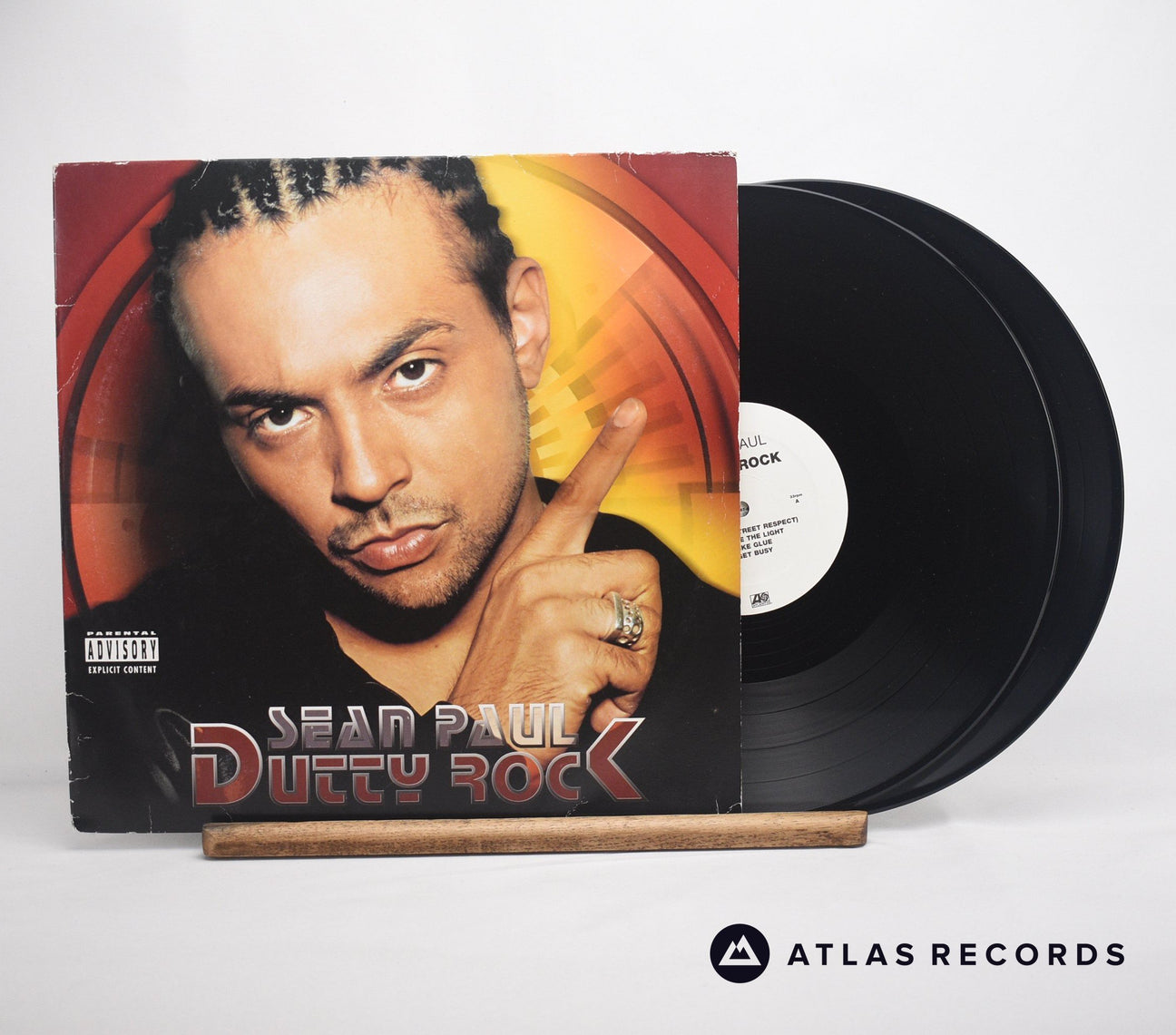 Sean Paul Dutty Rock Double LP Vinyl Record - Front Cover & Record