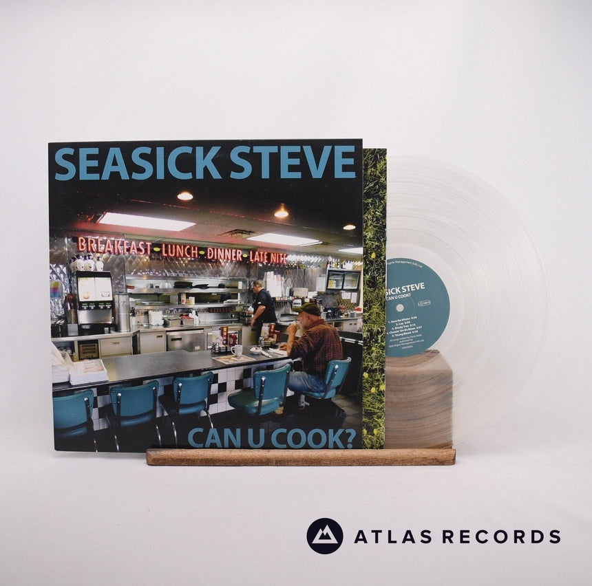 Seasick Steve Can U Cook? LP Vinyl Record - Front Cover & Record