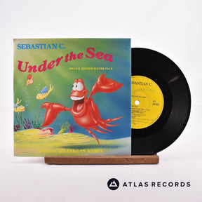 Sebastian Under The Sea 7" Vinyl Record - Front Cover & Record