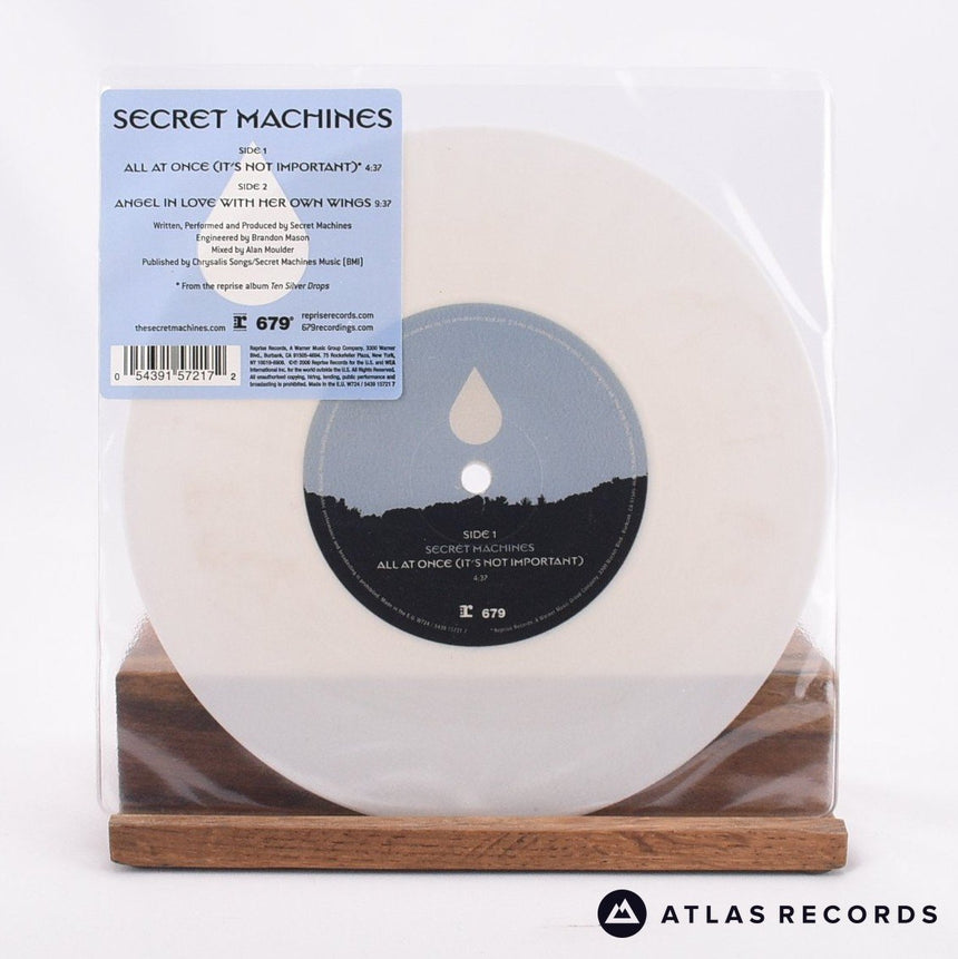 Secret Machines All At Once 7" Vinyl Record - Front Cover & Record