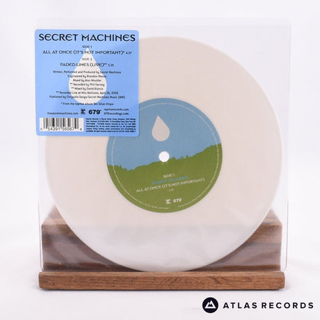 Secret Machines All At Once 7" Vinyl Record - Front Cover & Record