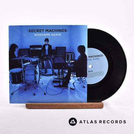 Secret Machines Nowhere Again 7" Vinyl Record - Front Cover & Record