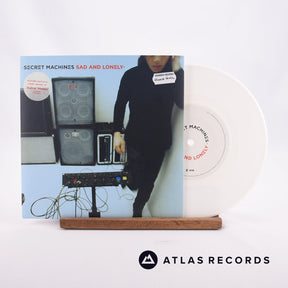Secret Machines Sad And Lonely 7" Vinyl Record - Front Cover & Record
