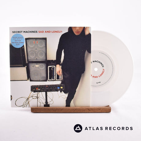 Secret Machines Sad And Lonely 7" Vinyl Record - Front Cover & Record