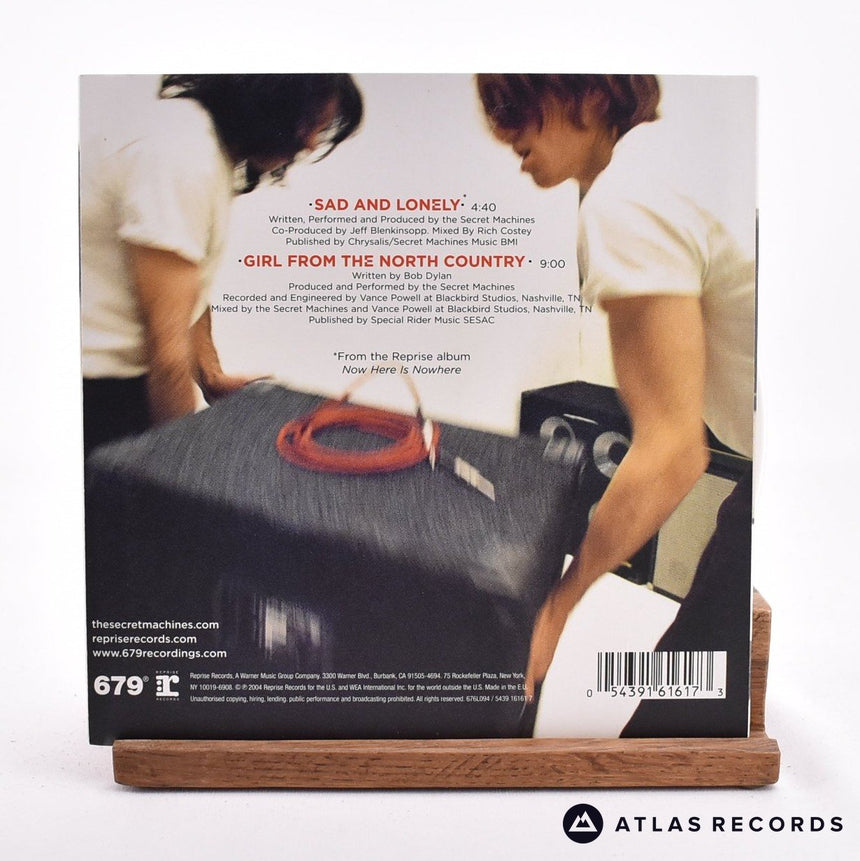 Secret Machines - Sad And Lonely - White Limited Edition 7" Vinyl Record - NM/NM