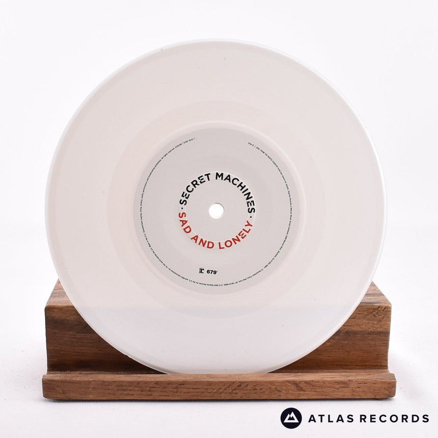 Secret Machines - Sad And Lonely - White Limited Edition 7" Vinyl Record - NM/NM