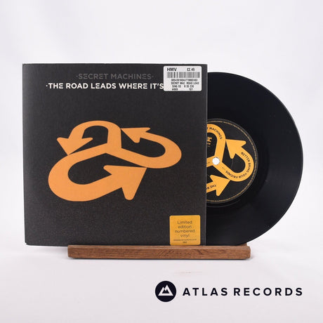 Secret Machines The Road Leads Where It's Led 7" Vinyl Record - Front Cover & Record