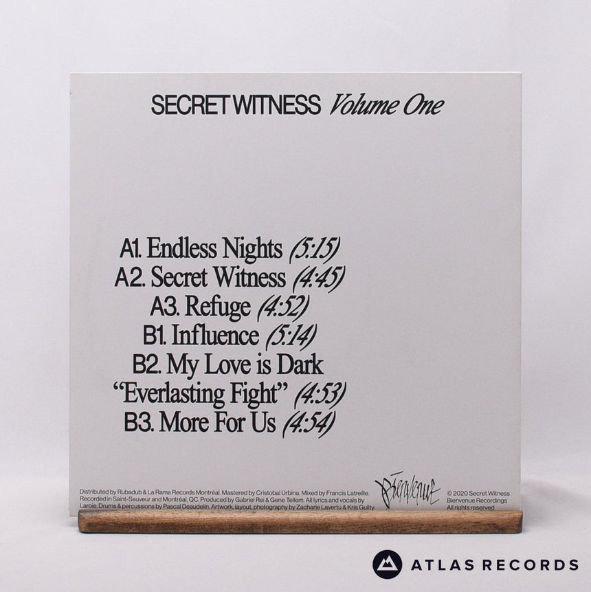 Secret Witness - Volume One - 12" Vinyl Record - NM/EX