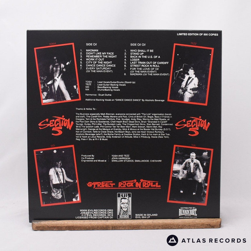 Section 5 - Street Rock 'N' Roll - Limited Edition LP Vinyl Record - NM/EX
